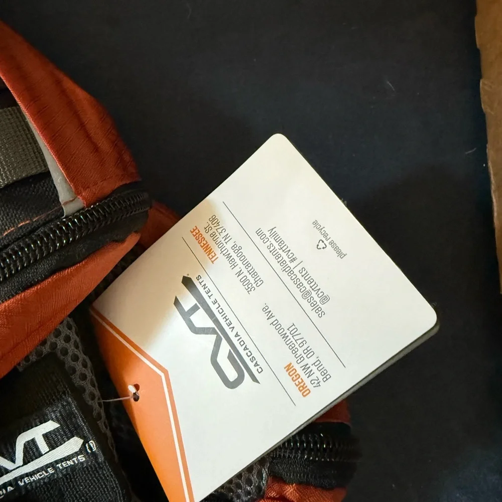 Black and Orange Dog Bag
